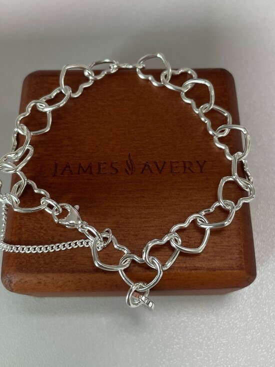 James Avery Jewelry - James Avery Connected Hearts Charm Bracelet